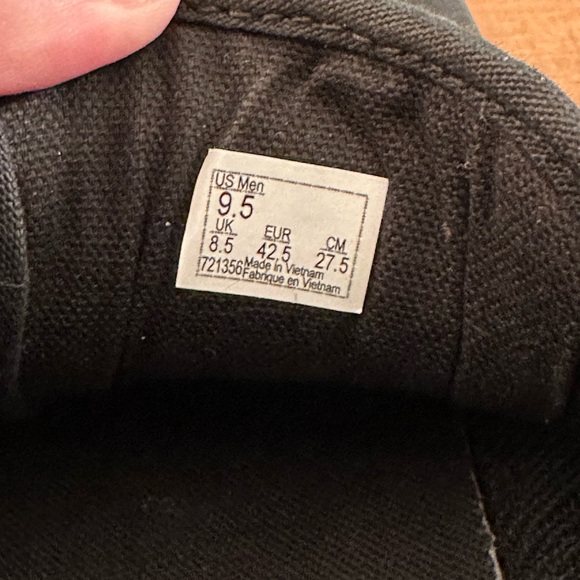 Men’s Vans Atwood Low Top Sneaker Black Size 9.5 - Picture 7 of 9